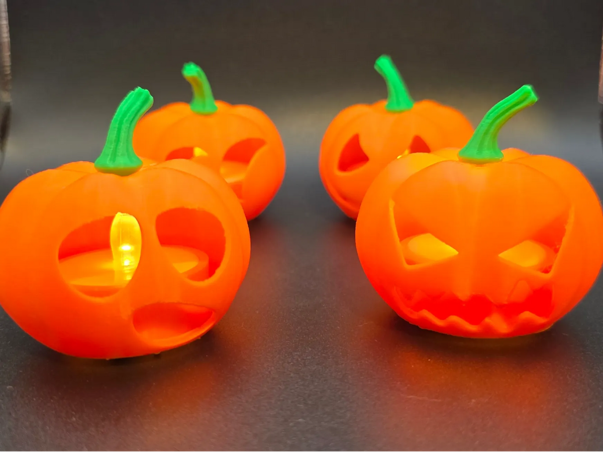 Coleção Halloween, peças impressas em 3D