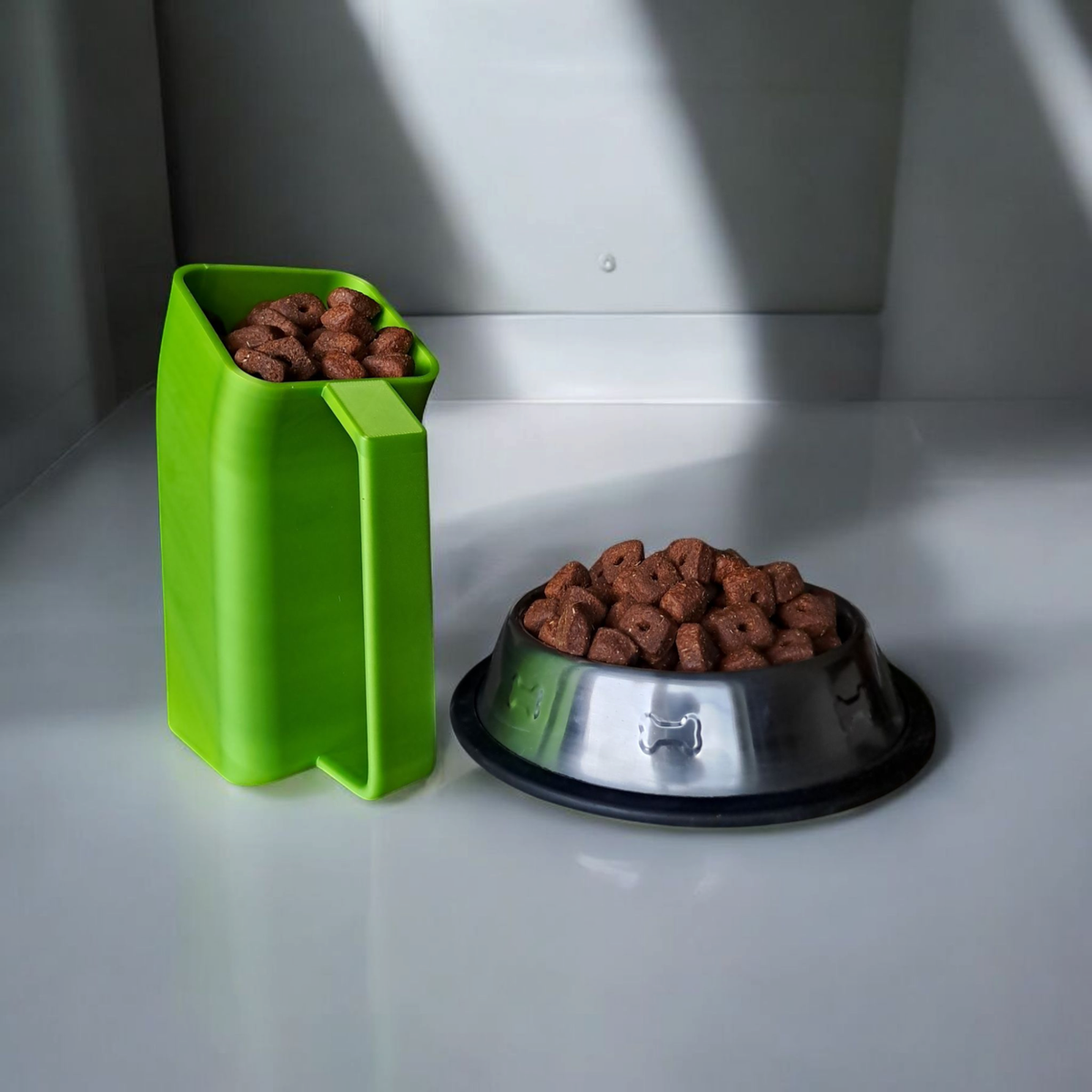 KORA pet food scoop, 3D printed