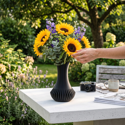 KYMA decorative vase, 3D printed