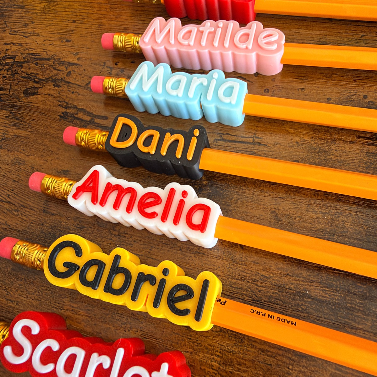 Topper para lápis personalizado NOMI, foto 2 de 3
