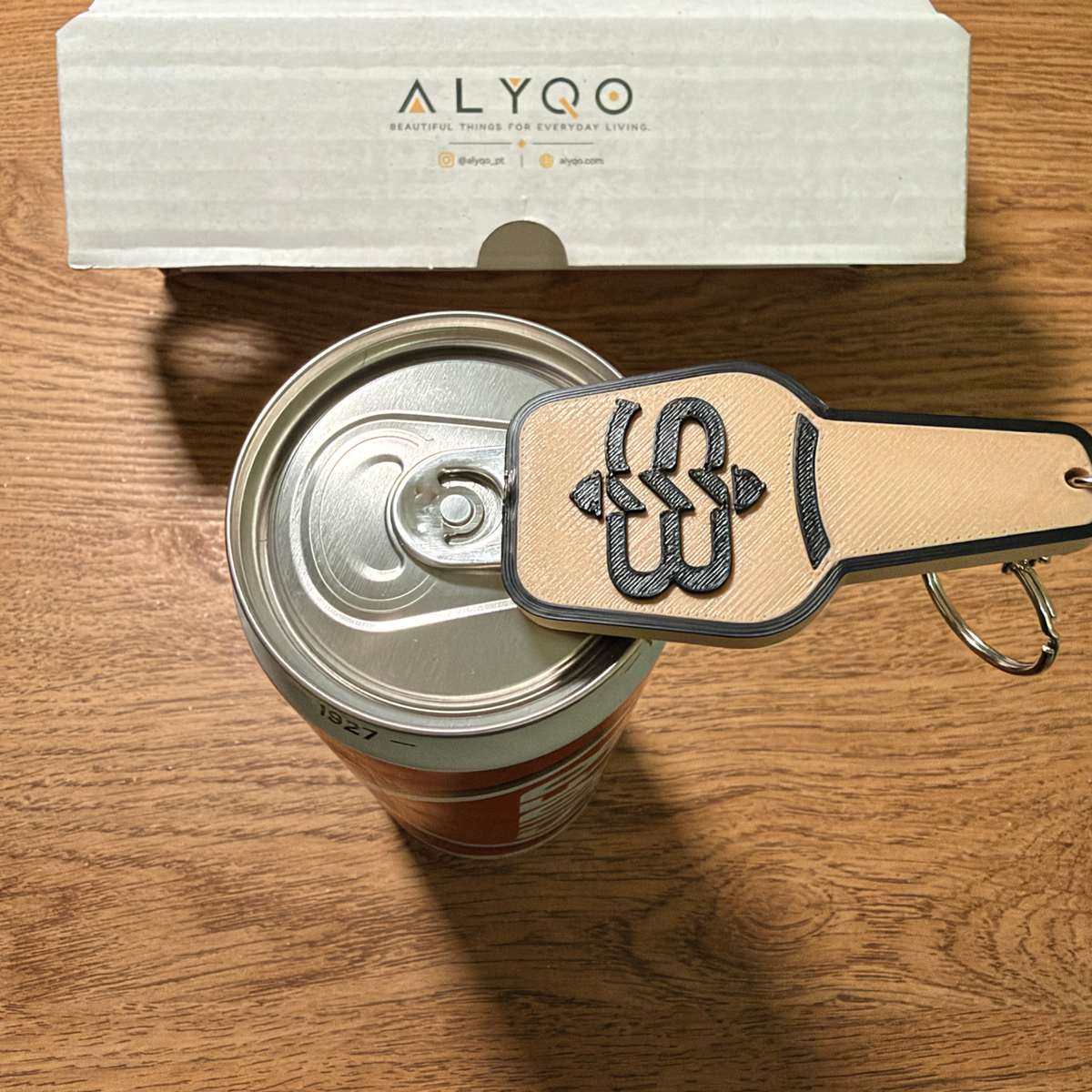 Personalised NFC keyring with logo, photo 5 of 7