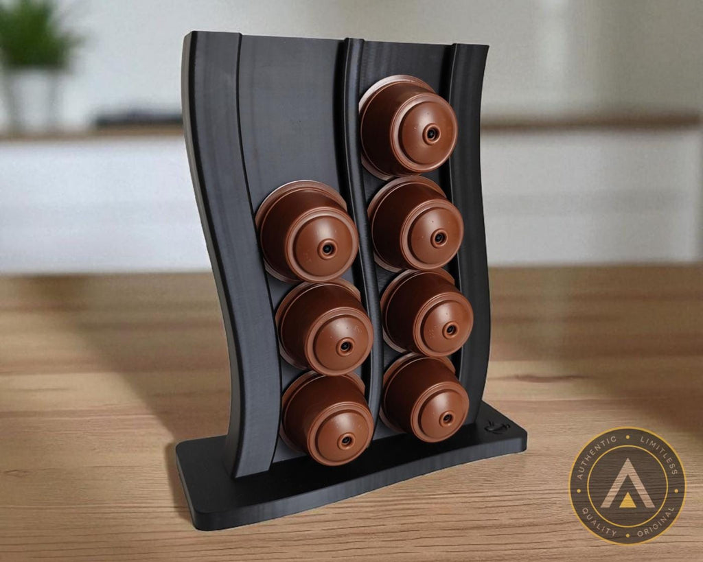SIENA | Suporte para 16 Cápsulas Dolce Gusto | Organizador de Cápsulas de Café | Suporte de Café de Bancada | ALYQO