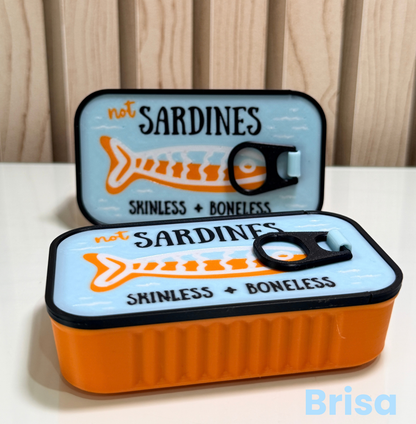 SARDI jewellery box shaped like a sardine tin, photo 3 of 23