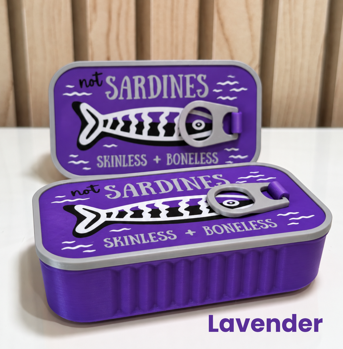 SARDI jewellery box shaped like a sardine tin, photo 2 of 23