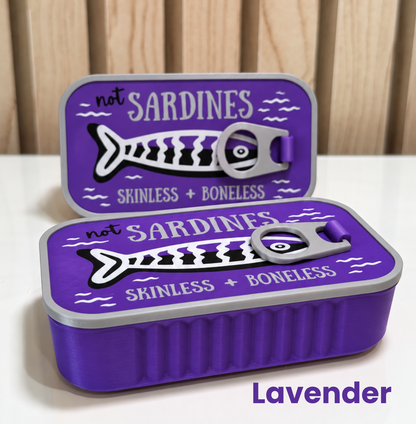 SARDI jewellery box shaped like a sardine tin, photo 2 of 23