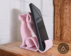 TOBI | Suporte para Telemóvel em Forma de Cão | Suporte para Smartphone | Decoração para Secretária | Presente para Amantes de Cães | ALYQO