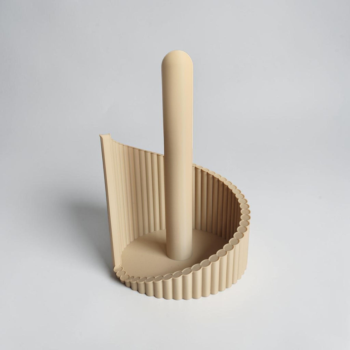 VELA | Suporte para Rolo de Papel de Cozinha | Porta-Papel de Cozinha Moderno | Kitchen Roll Holder | Design Japandi | ALYQO
