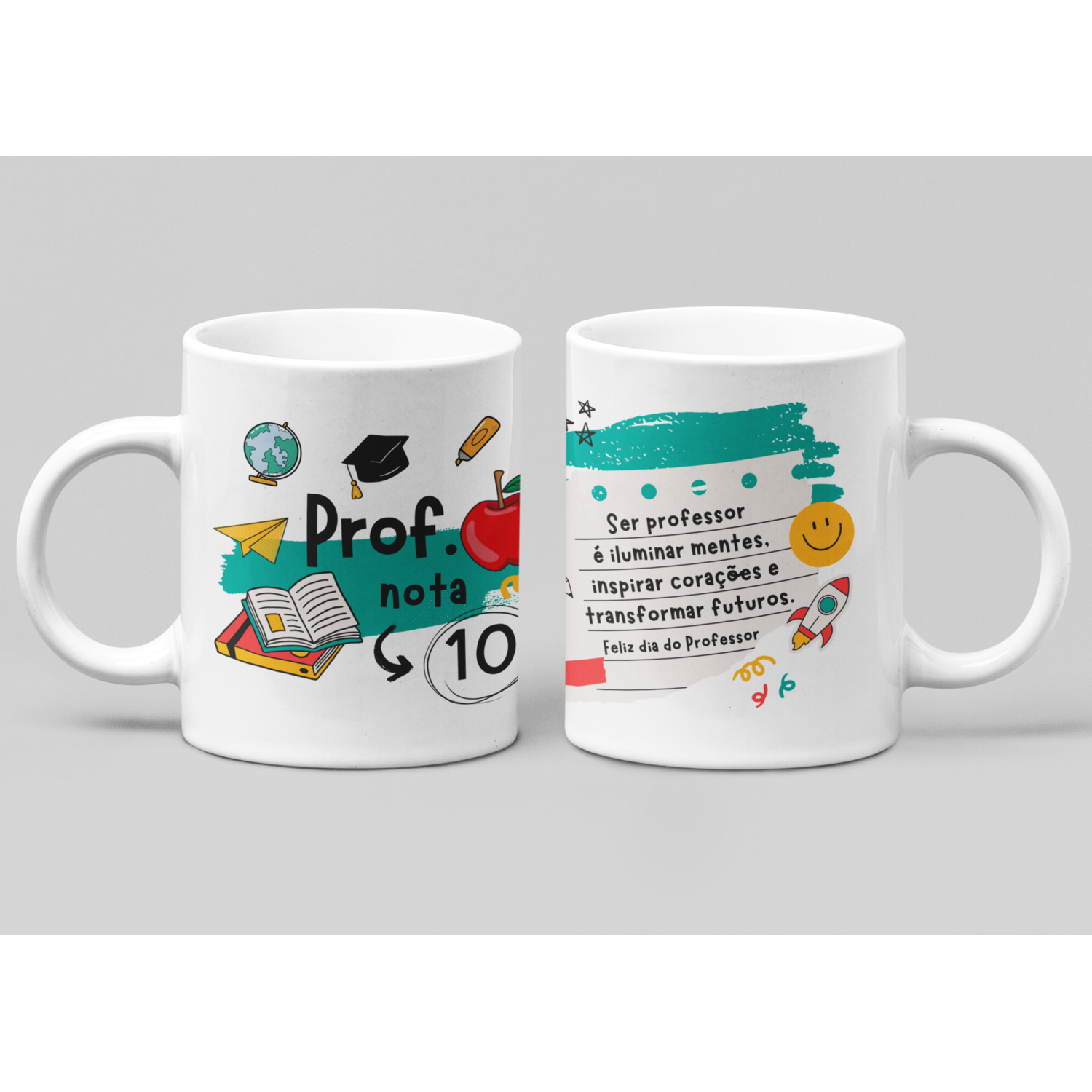 melhor professor do mundo – edição especial Design moderno para homenagear docentes