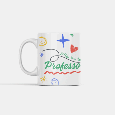 Arte vintage com frase “Teach Love Inspire” para professores