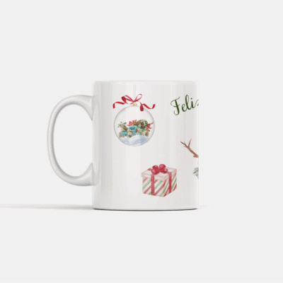 caneca boneco de neve