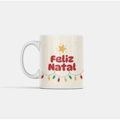 caneca boneco de neve